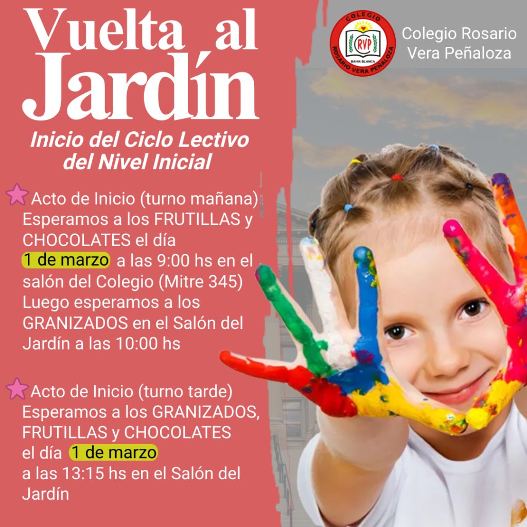 Inicio del Ciclo Lectivo del Nivel Inicial