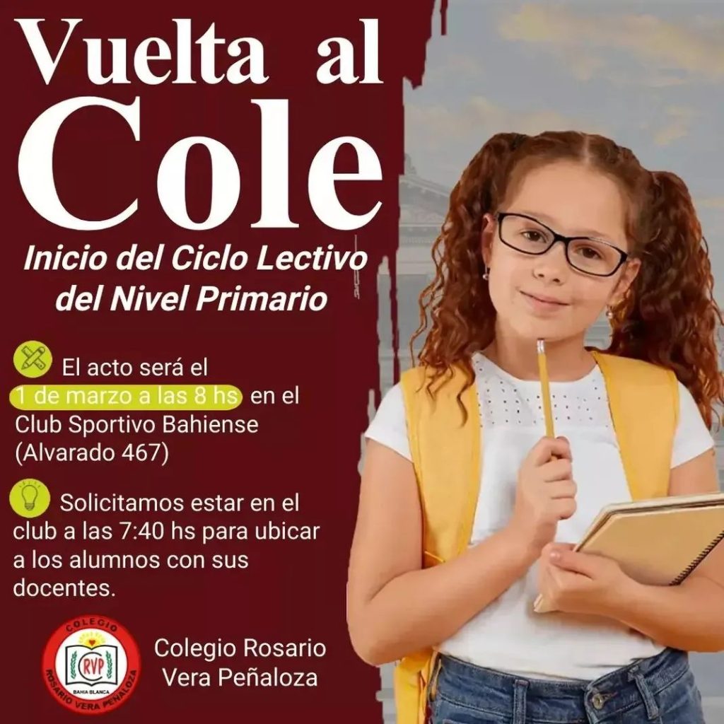 Inicio del Ciclo Lectivo del Nivel Primario