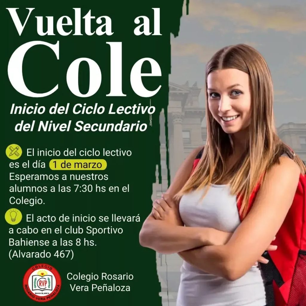 Inicio del Ciclo Lectivo del Nivel Secundario
